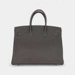 Hermès Birkin 35 Etain Togo Rose Gold Hardware