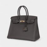 Hermès Birkin 35 Etain Togo Rose Gold Hardware
