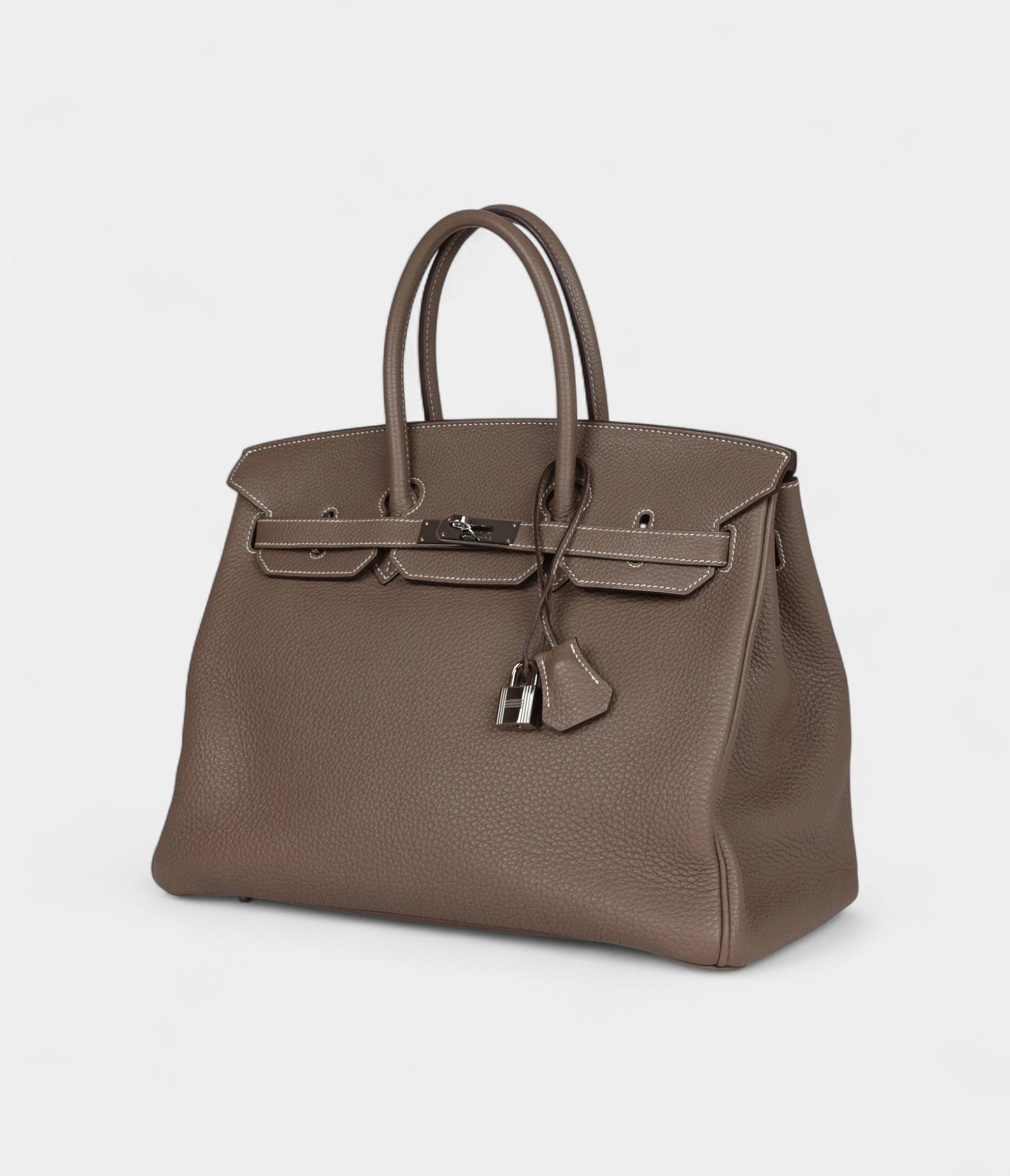 Hermès Birkin 35 Etoupe Togo Palladium Hardware