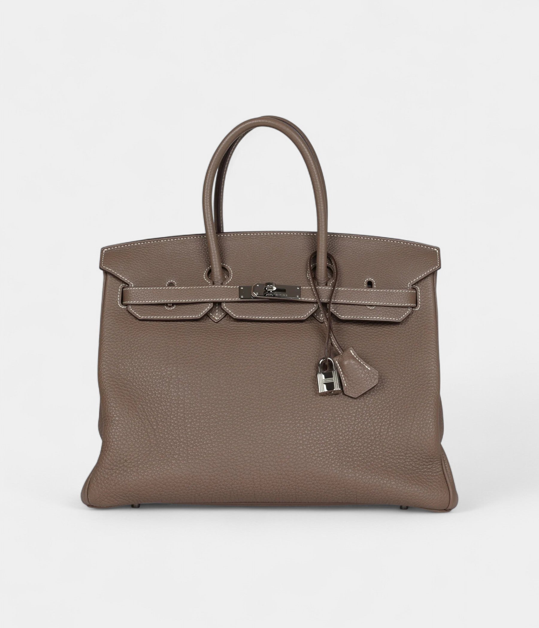 Hermès Birkin 35 Etoupe Togo Palladium Hardware