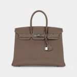 Hermès Birkin 35 Etoupe Togo Palladium Hardware