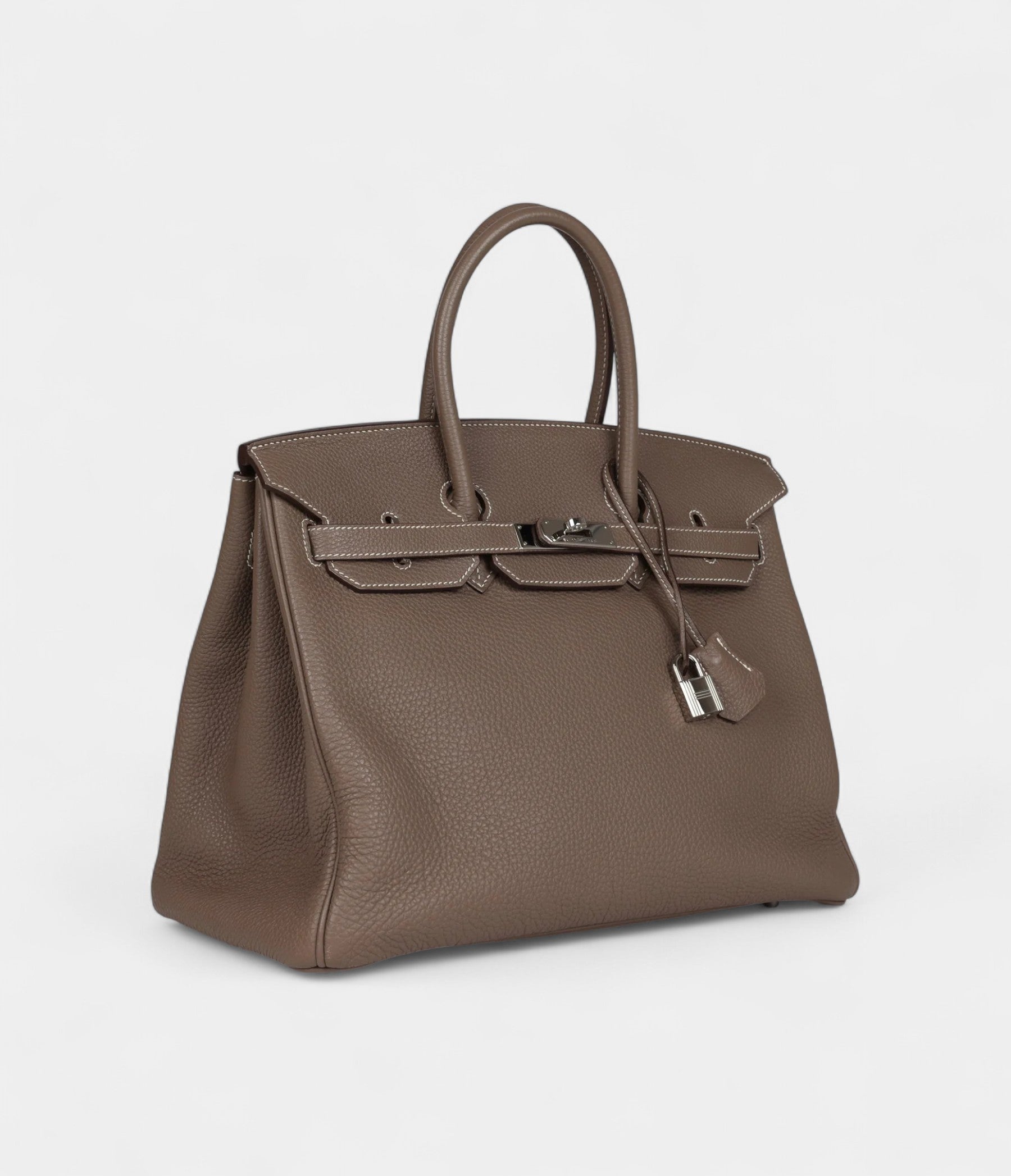 Hermès Birkin 35 Etoupe Togo Palladium Hardware