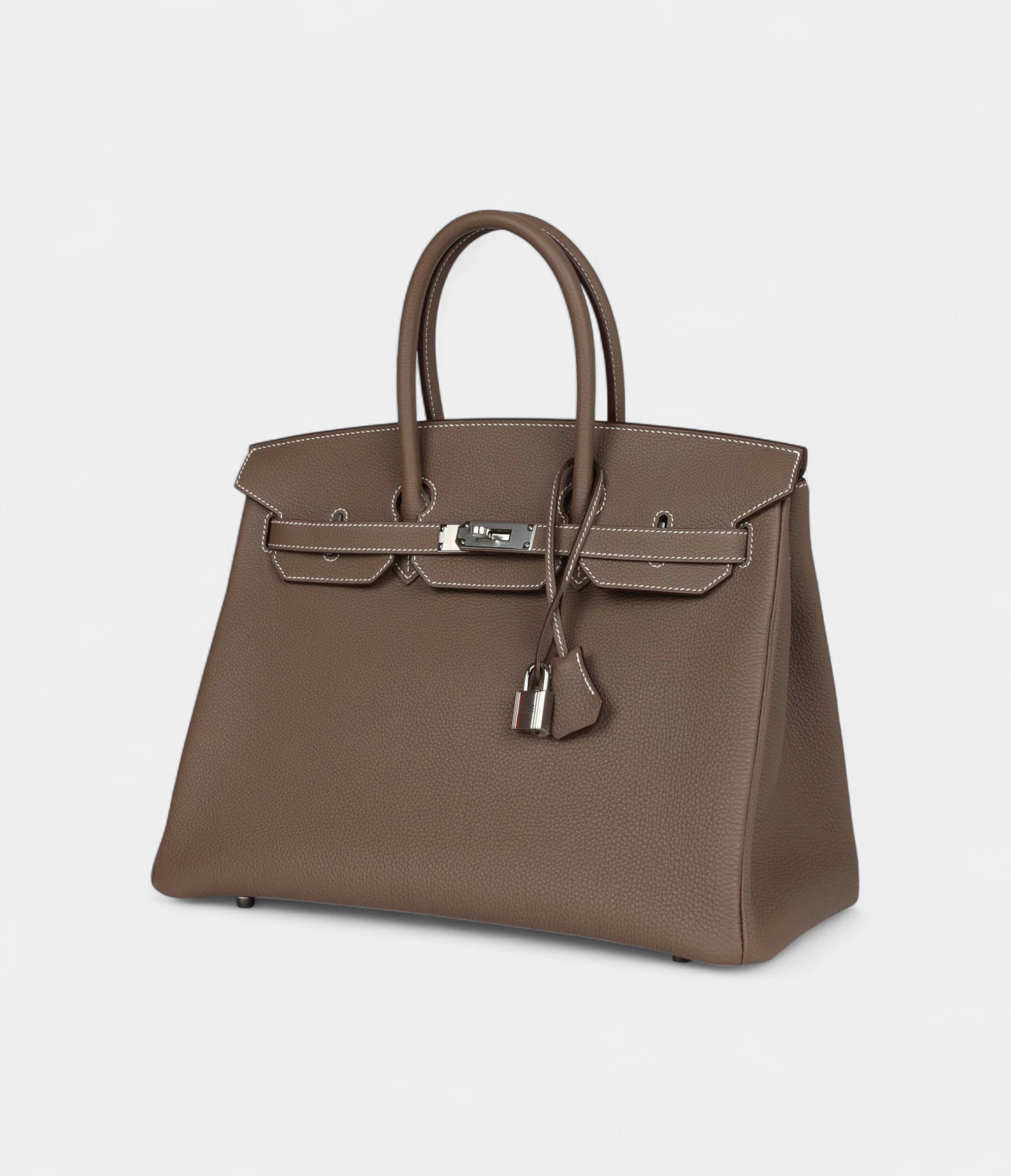 Hermès Birkin 35 Etoupe Togo Palladium Hardware