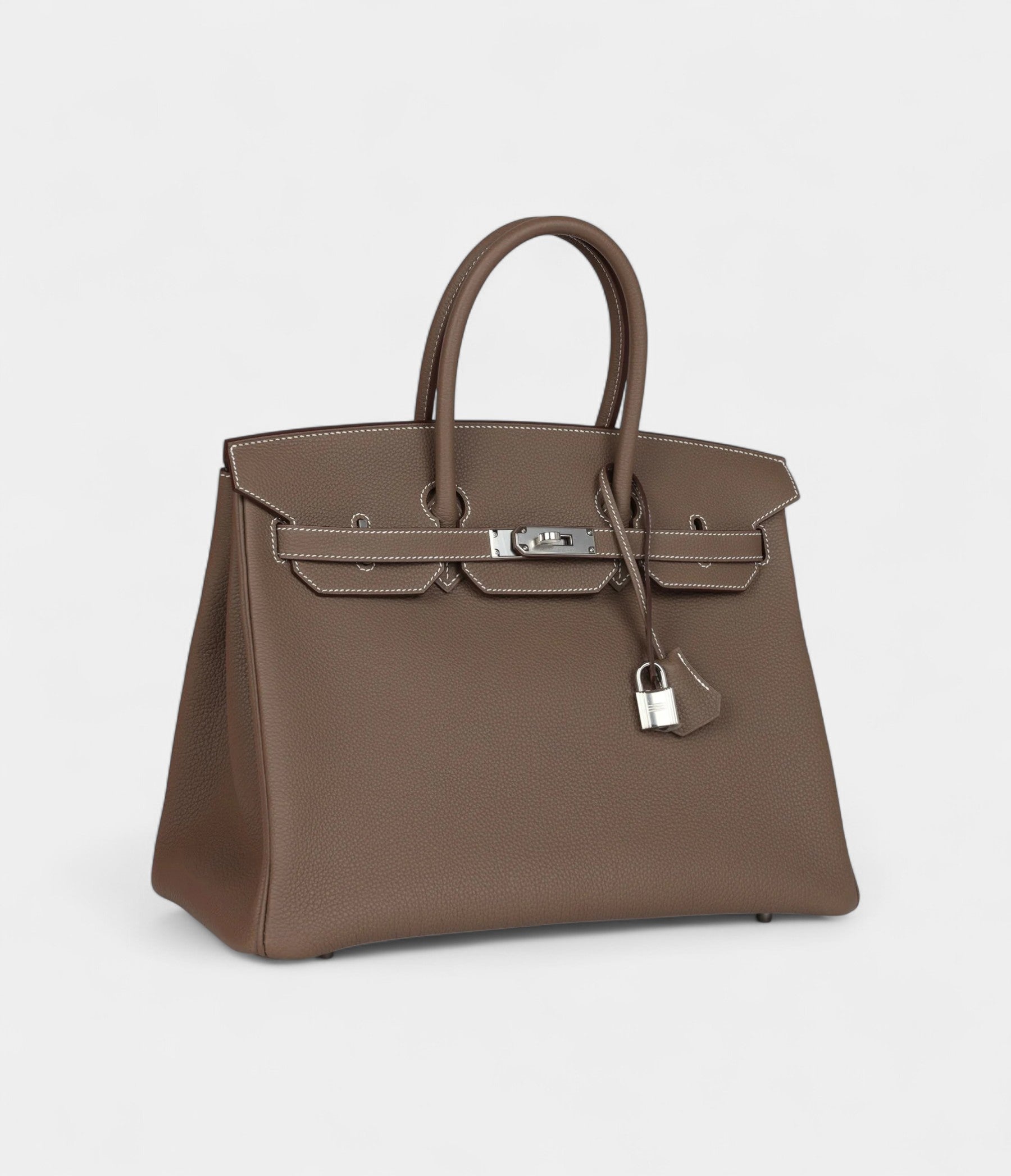 Hermès Birkin 35 Etoupe Togo Palladium Hardware