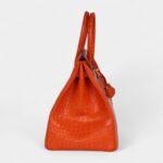 Hermès Birkin 35 Feu Matte Alligator Gold Hardware