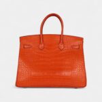Hermès Birkin 35 Feu Matte Alligator Gold Hardware