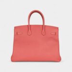 Hermès Birkin 35 Flamingo Epsom Palladium Hardware