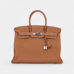 Hermès Birkin 35 Gold Togo Palladium Hardware