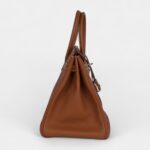 Hermès Birkin 35 Brown Leather Togo Palladium Hardware