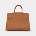 Hermès Birkin 35 Gold Togo Palladium Hardware