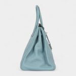 Hermès Birkin 35 Gray Ciel Togo Palladium Hardware