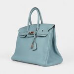 Hermès Birkin 35 Gray Ciel Togo Palladium Hardware