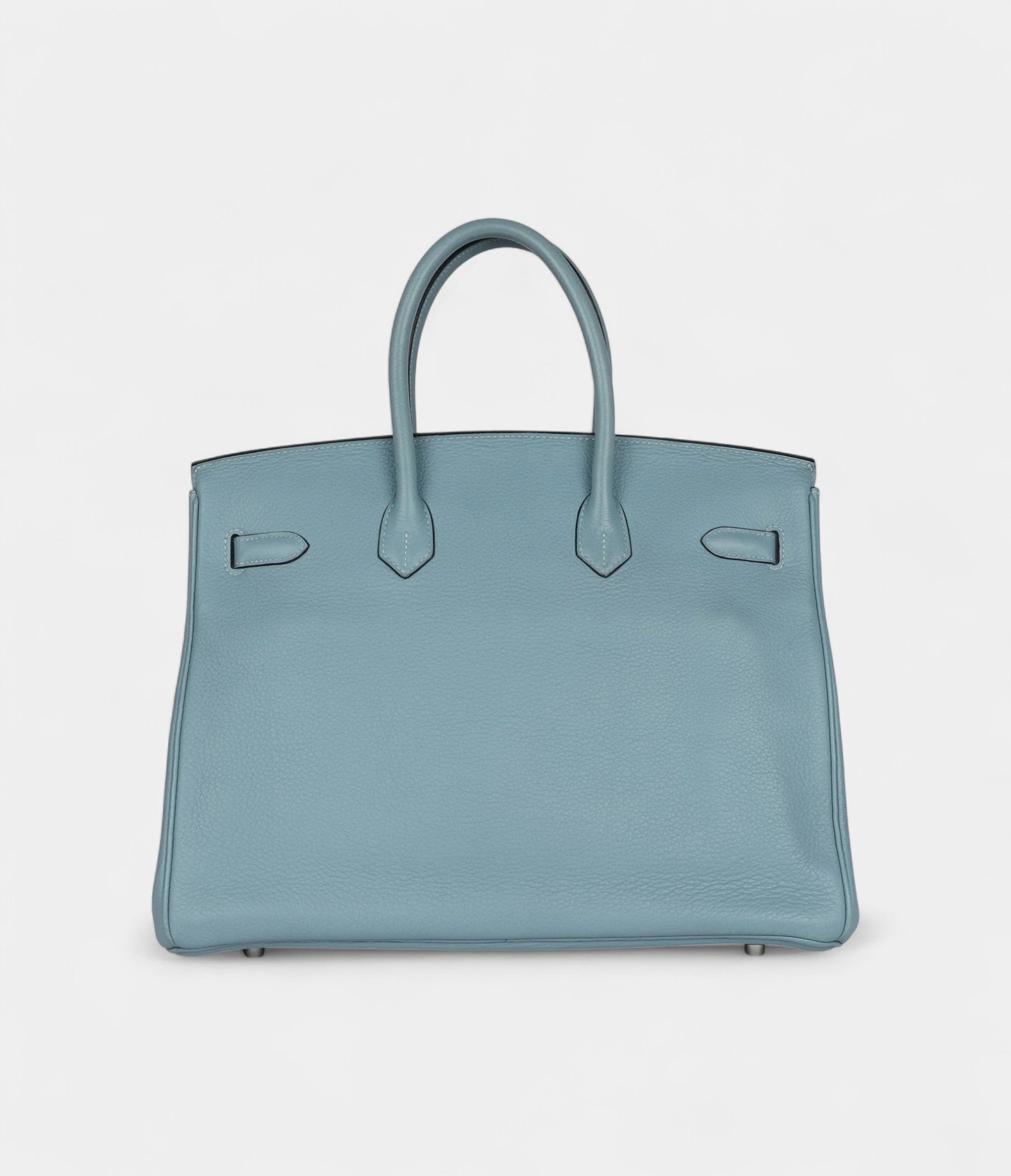 Hermès Birkin 35 Green Blue Ciel Togo Palladium Hardware