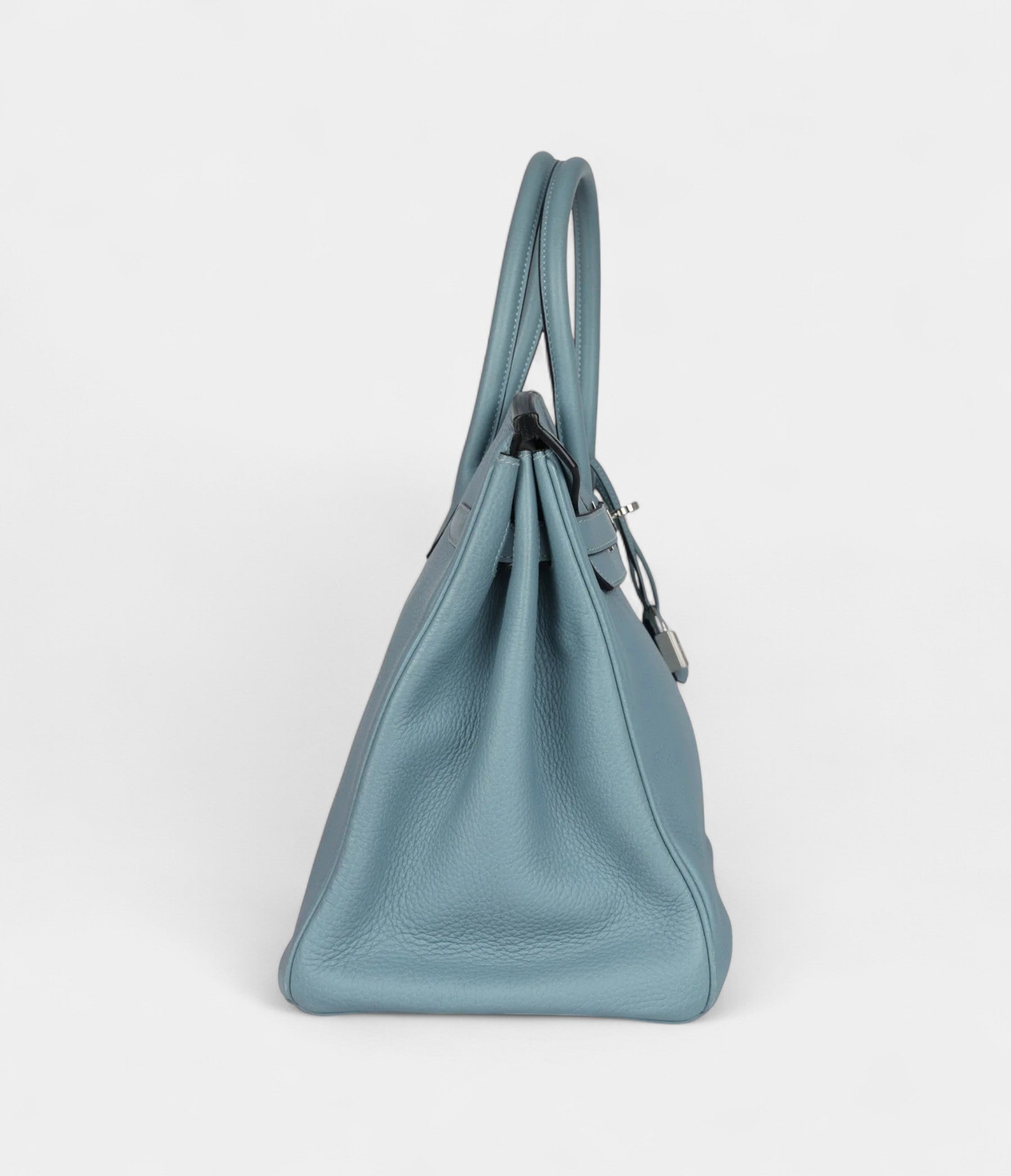 Hermès Birkin 35 Green Blue Ciel Togo Palladium Hardware