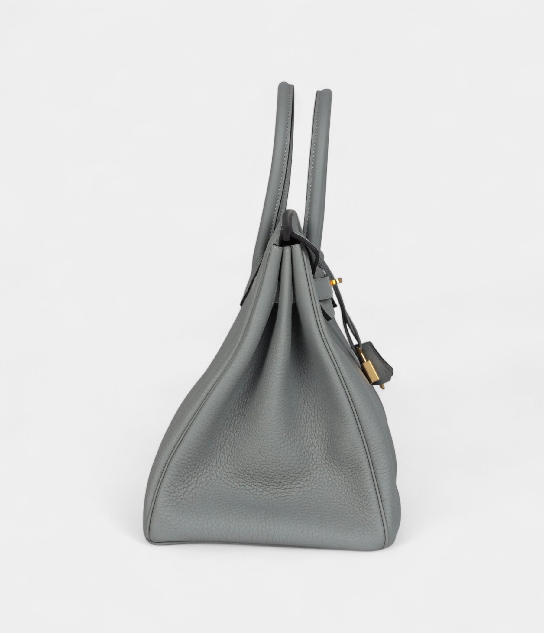 Hermès Birkin 35 Gris Mouette Togo Gold Hardware