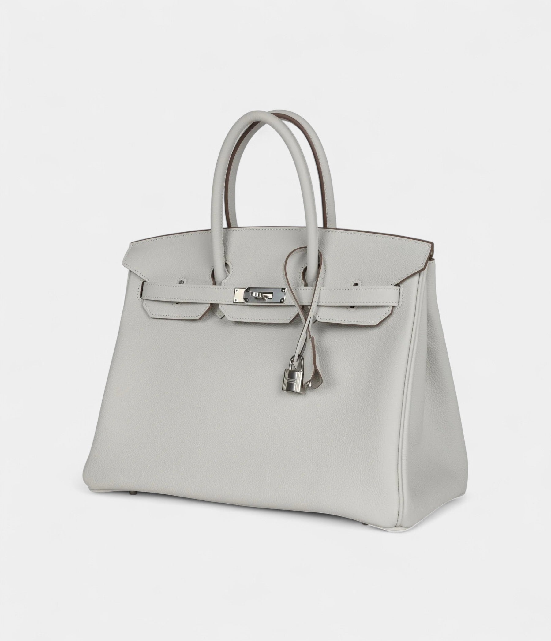 Hermès Birkin 35 Gris Pale Togo Palladium Hardware