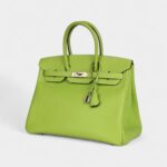 Hermès Birkin 35 Olive Green Kiwi Candy Epsom Palladium Hardware