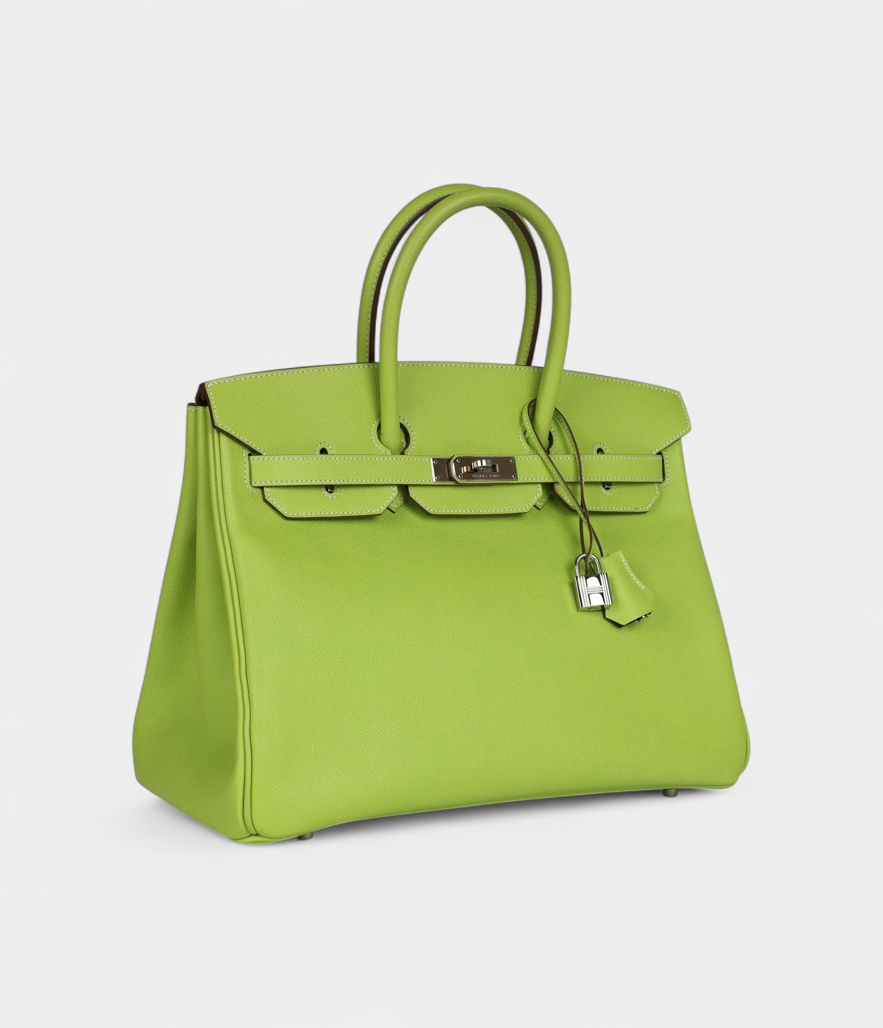 Hermès Birkin 35 Olive Green Kiwi Candy Epsom Palladium Hardware