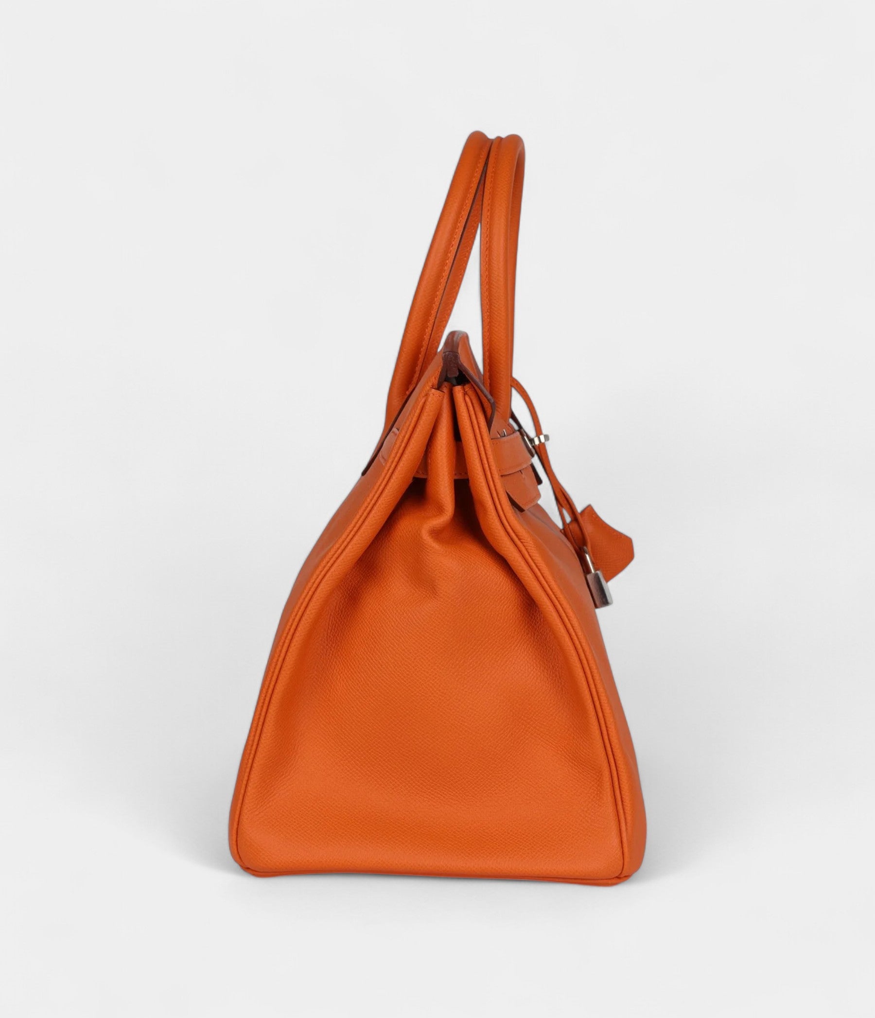 HermesBirkin35OrangeLeatherEpsomPalladiumHardware_1.jpg Hermès Birkin 35 Orange Leather Epsom Palladium Hardware