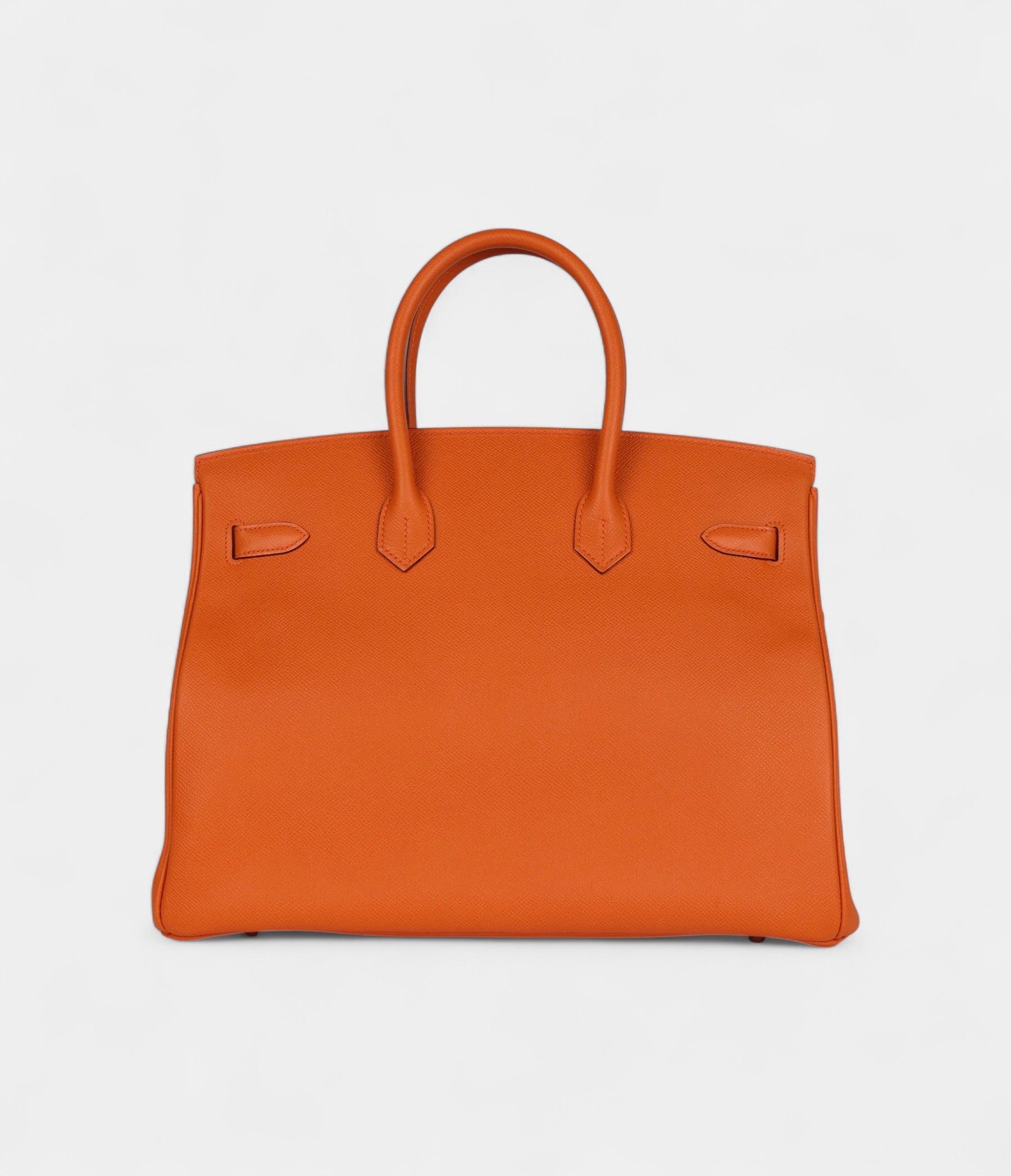 HermesBirkin35OrangeLeatherEpsomPalladiumHardware_3.jpg Hermès Birkin 35 Orange Leather Epsom Palladium Hardware