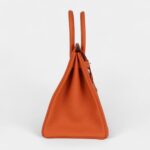 Hermès Birkin 35 Orange Togo Palladium Hardware