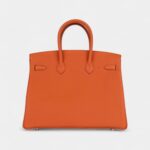 Hermès Birkin 35 Orange Togo Palladium Hardware