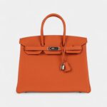 Hermès Birkin 35 Orange Togo Palladium Hardware