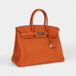 Hermès Birkin 35 Orange alladium Hardware