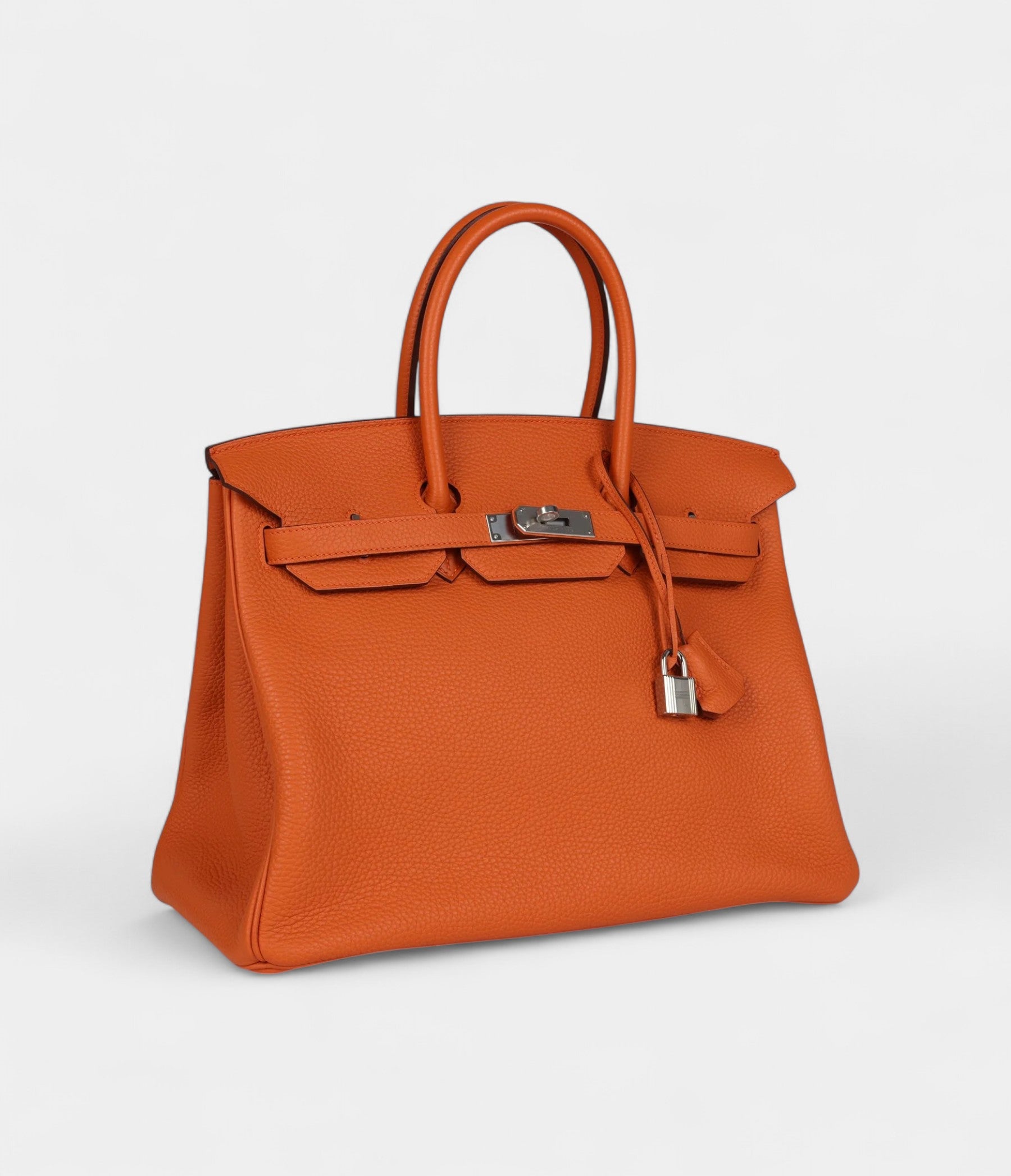 Hermès Birkin 35 Orange alladium Hardware