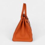 Hermès Birkin 35 Orange alladium Hardware