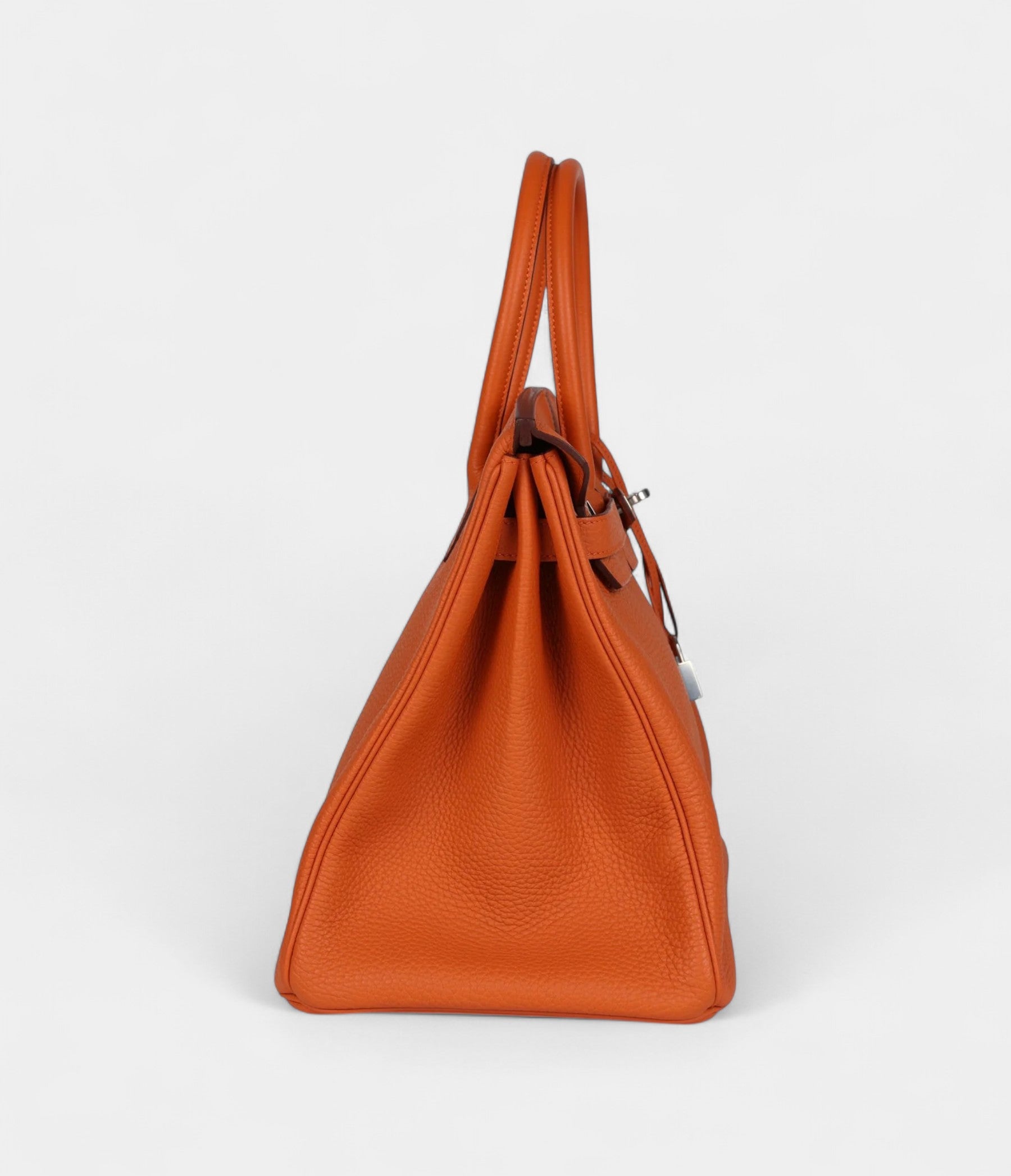 Hermès Birkin 35 Orange alladium Hardware