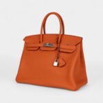 Hermès Birkin 35 Orange alladium Hardware