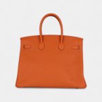 Hermès Birkin 35 Orange alladium Hardware