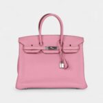 Hermès Birkin 35 Pink Bubblegum Togo Palladium Hardware