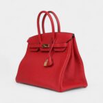 Hermès Birkin 35 Pink Rouge Casaque Togo Gold Hardware