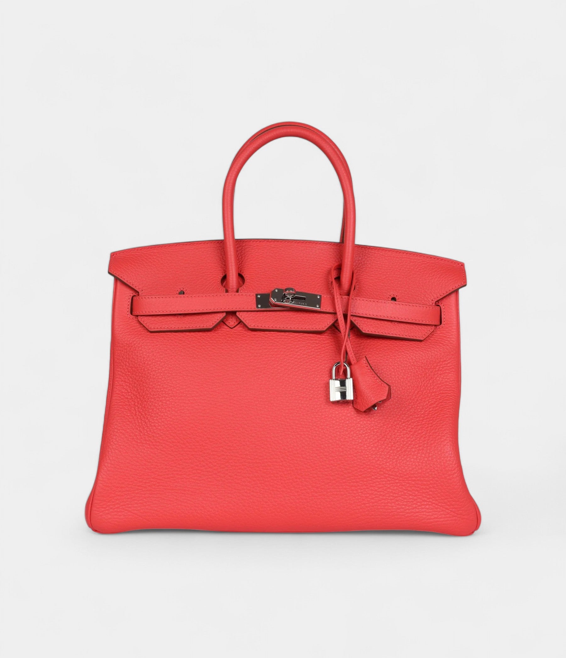 Hermès Birkin 35 Rose Jaipur Clemence Palladium Hardware