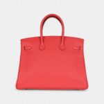 Hermès Birkin 35 Rose Jaipur Clemence Palladium Hardware