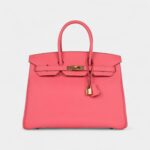 Hermès Birkin 35 Rose Lipstick Togo Hardware