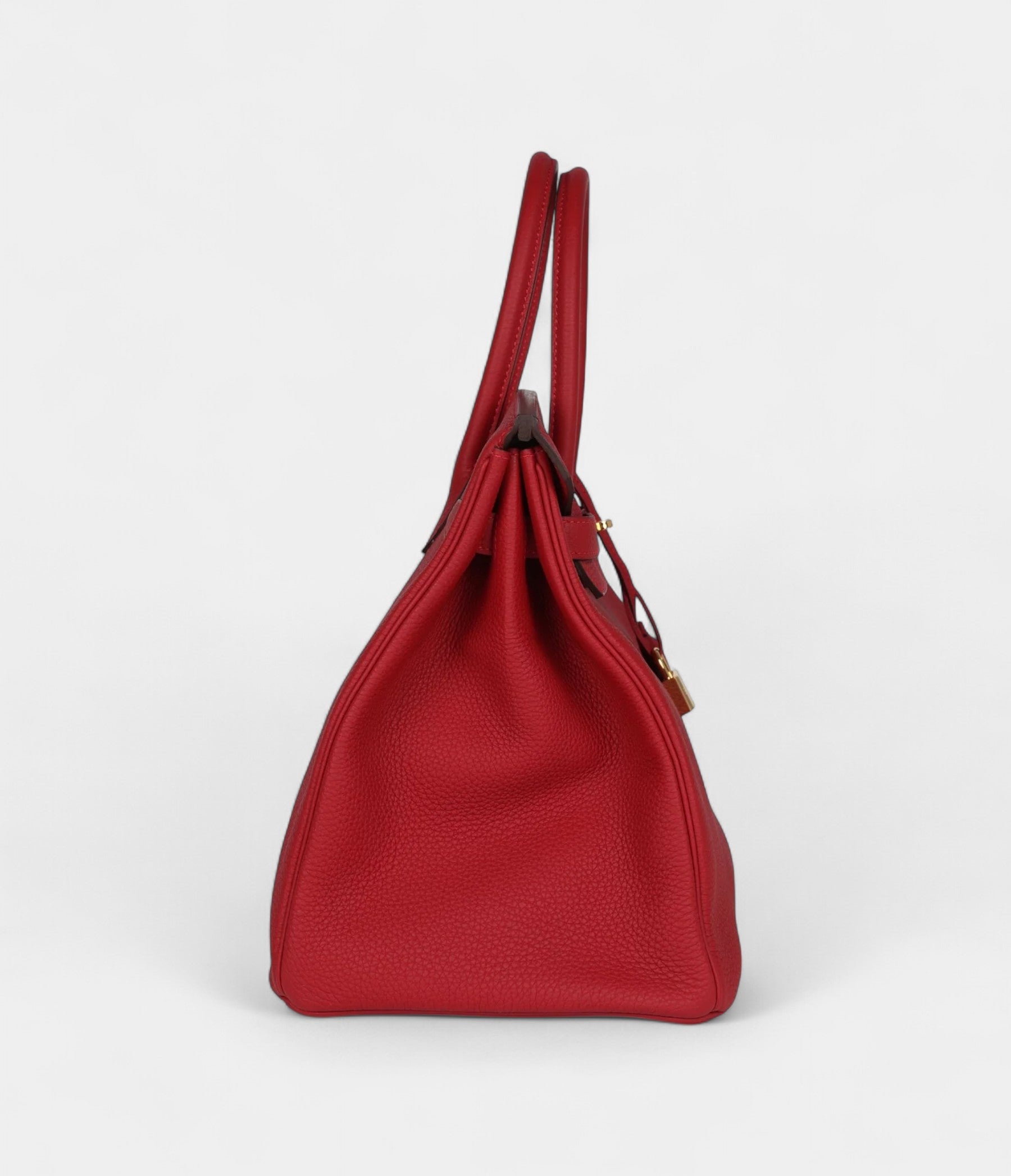 Hermès Birkin 35 Rouge Casaque Togo Gold Hardware