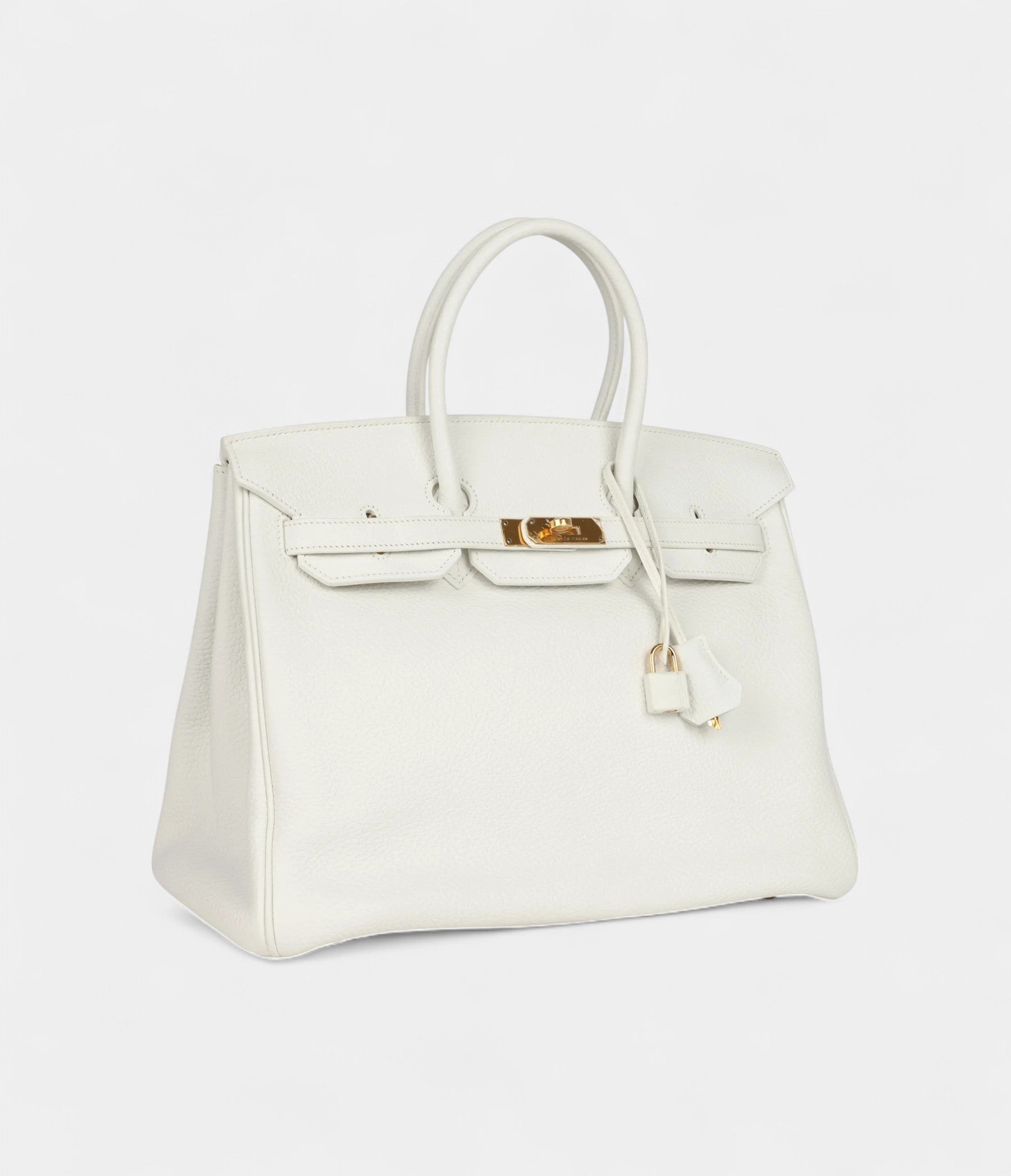 Hermès Birkin 35 White Clemence Hardware