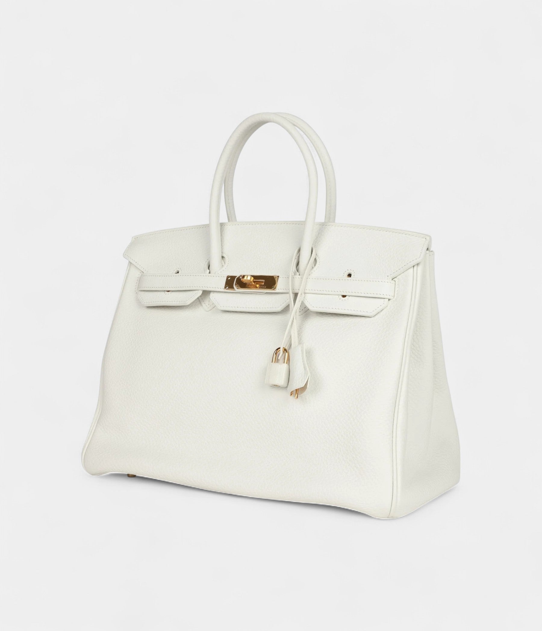 Hermès Birkin 35 White Clemence Hardware