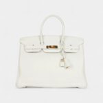 Hermès Birkin 35 White Clemence Hardware
