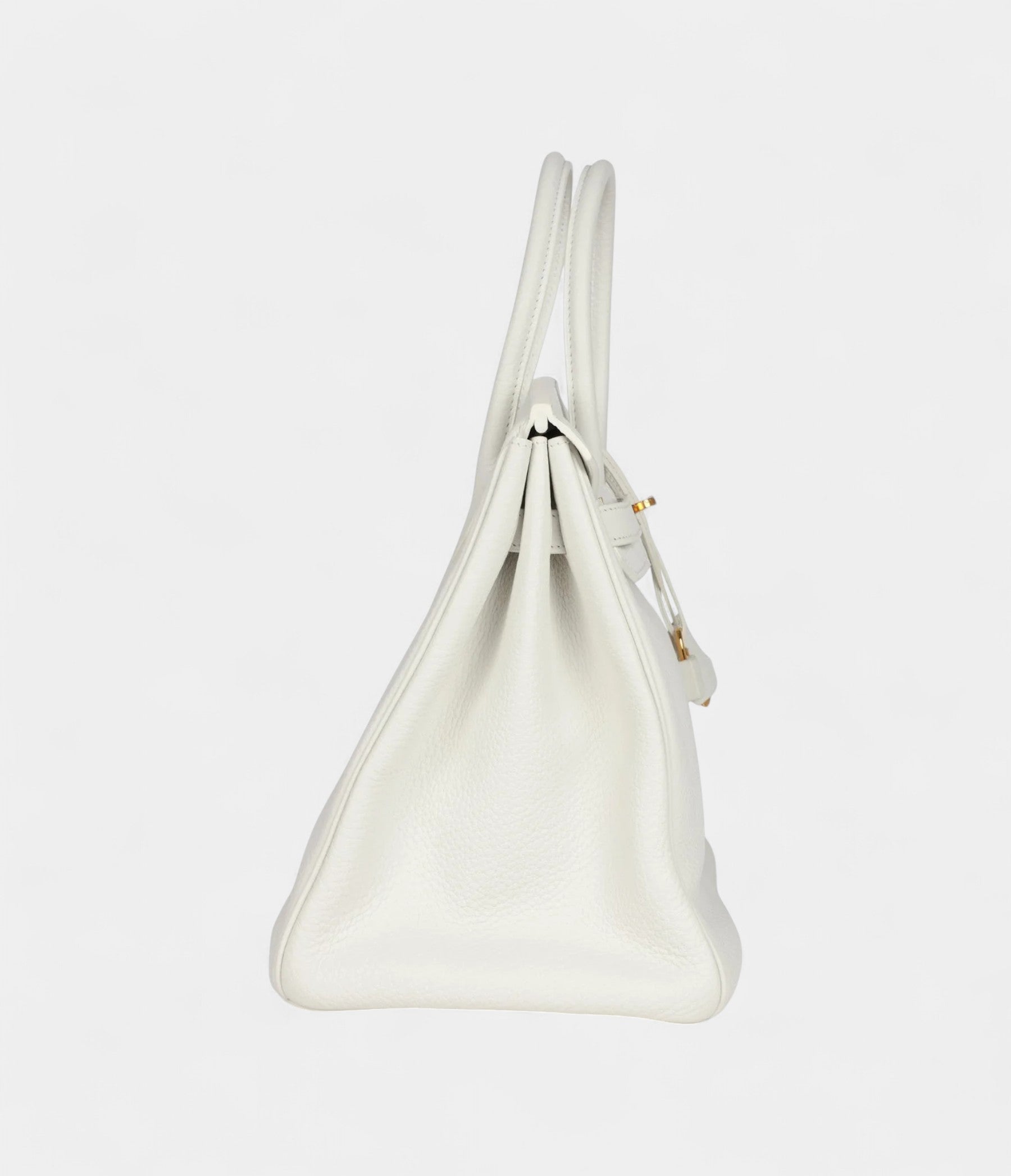 Hermès Birkin 35 White Clemence Hardware