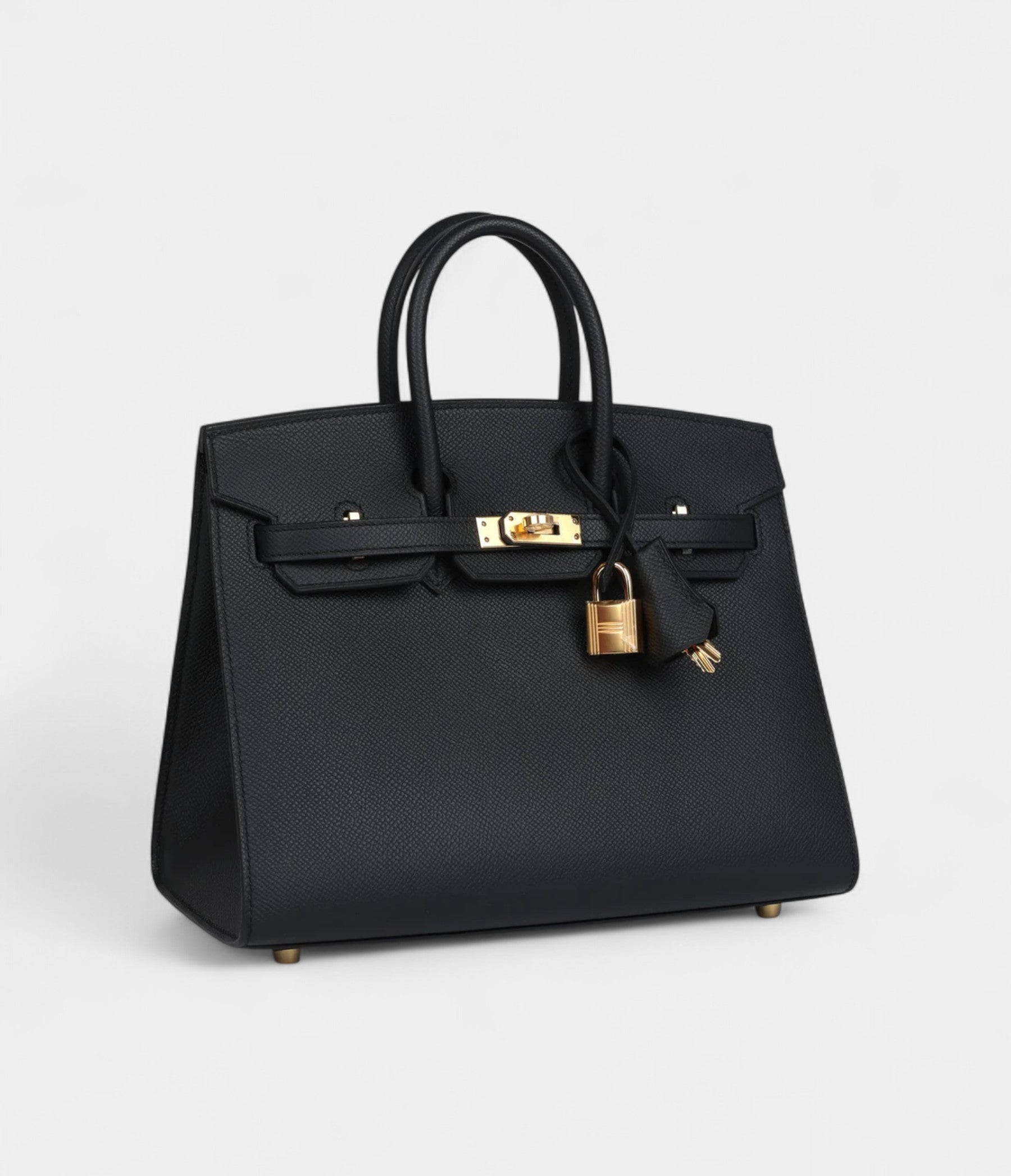 HermesBirkinSellier25BlackEpsomGoldHardware_2.jpg Hermès Birkin Sellier 25 Black Epsom Gold Hardware