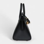Hermès Birkin Sellier 25 Black Epsom Gold Hardware