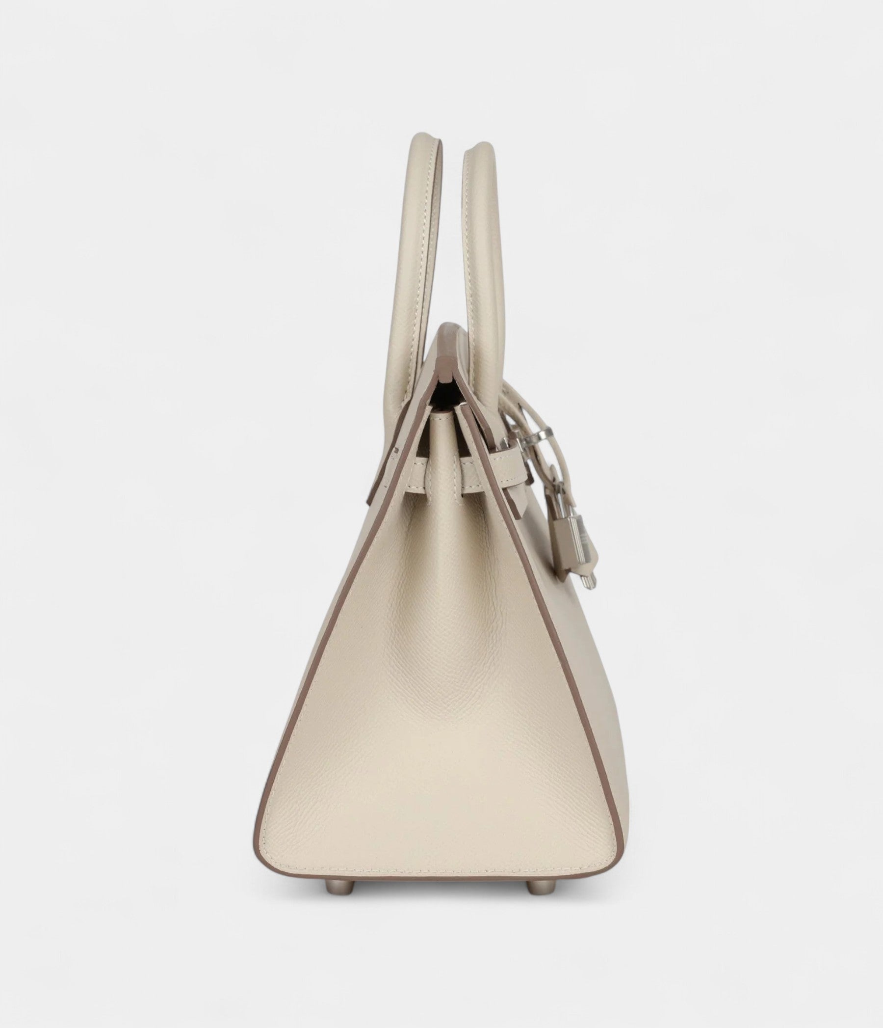 Hermès Birkin Sellier 25 Craie Epsom Palladium Hardware