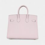 Hermès Birkin Sellier 25 Mauve Pale Epsom Palladium Hardware