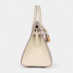 Hermès Birkin Sellier 25 Mauve Pale and Craie Epsom Brushed Gold Hardware