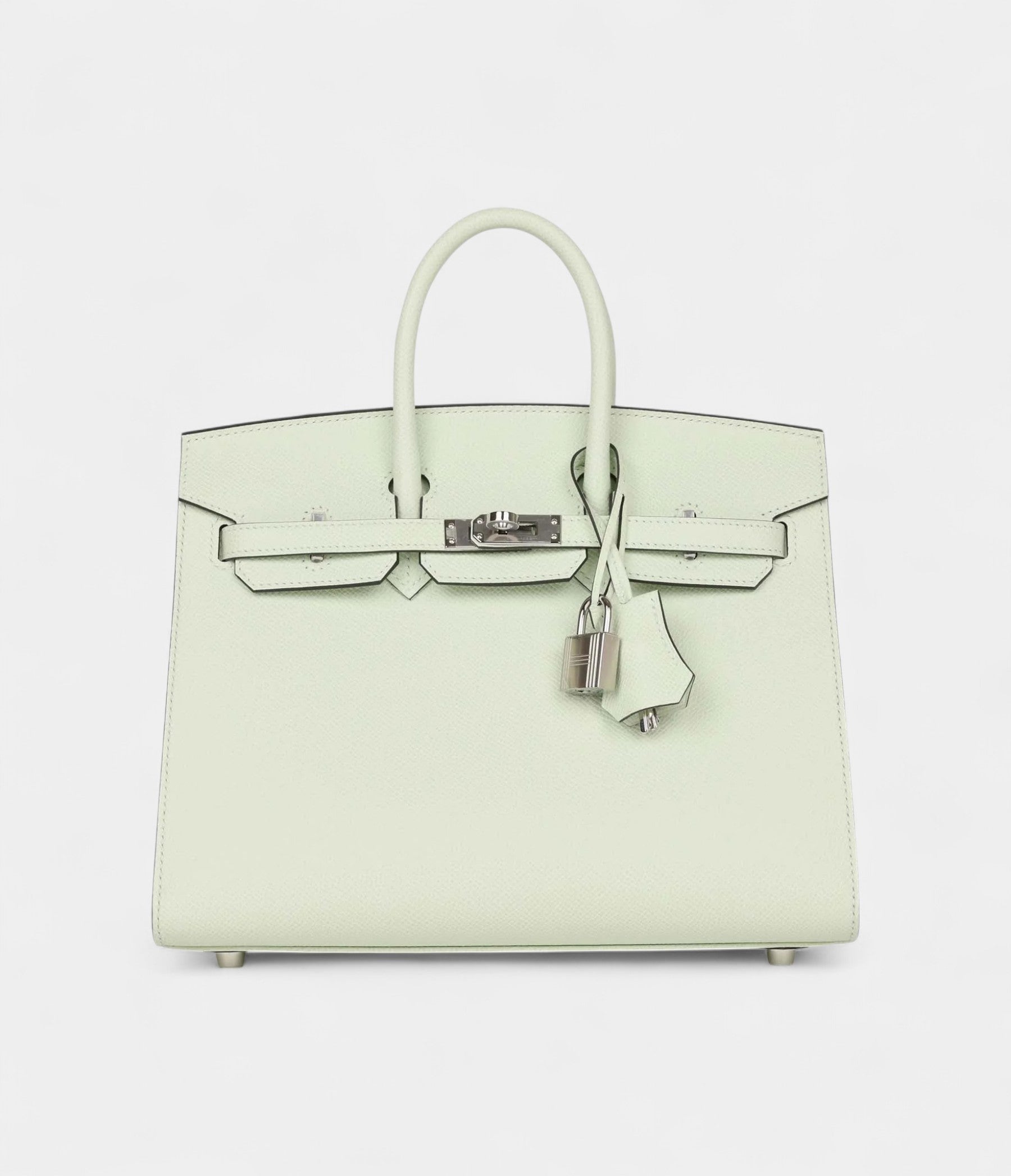 Hermès Birkin Sellier 25 Vert Fizz Epsom Palladium Hardware