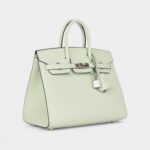 Hermès Birkin Sellier 25 Vert Fizz Epsom Palladium Hardware
